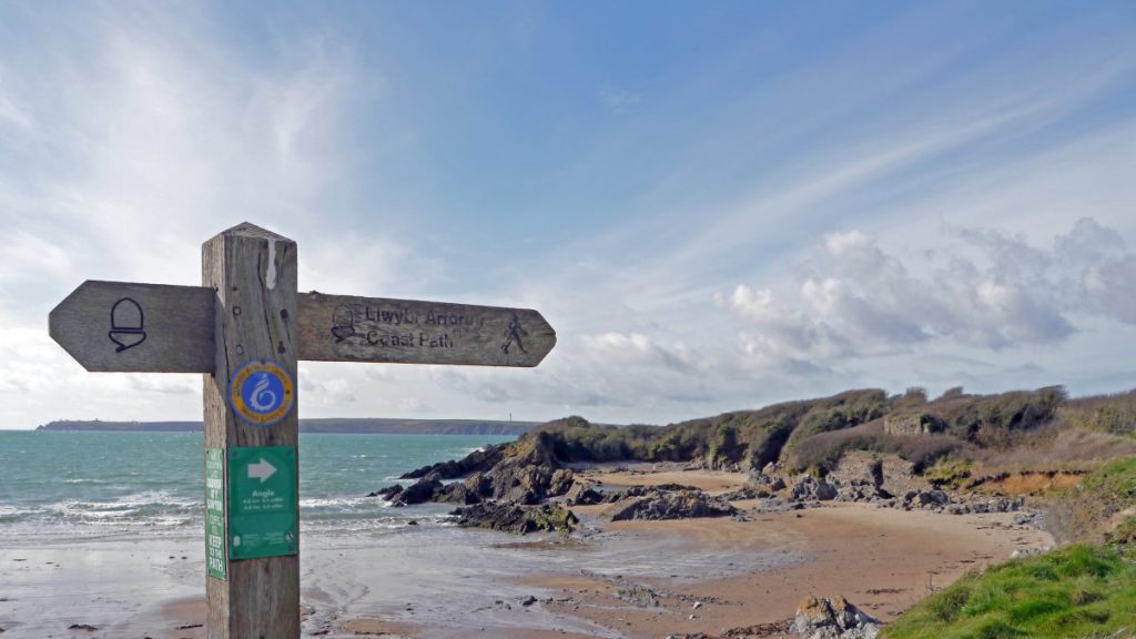 West Angle Bay, Pembrokeshire, Wales, UK