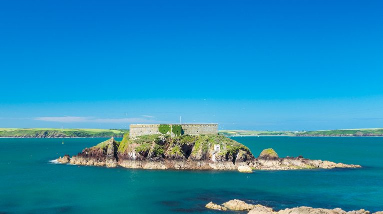 Thorn Island, West Angle Bay