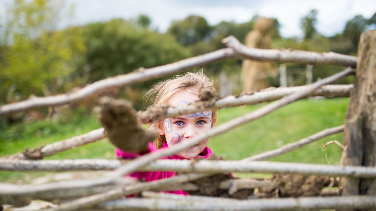 School trip to Castell Henllys Iron Age Village