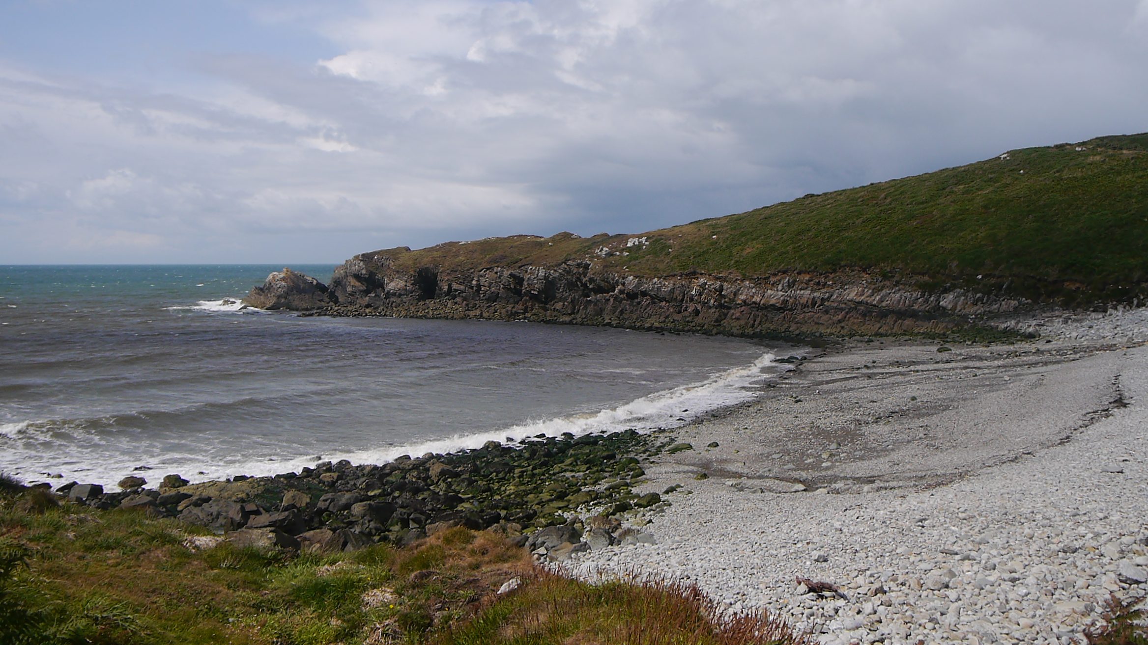 Aber Bach beach, Pembrokeshire Coast National Park, Wales, UK