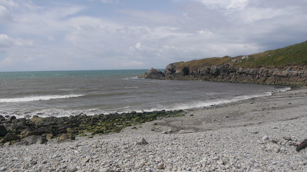 Aber Bach beach, Pembrokeshire Coast National Park, Wales, UK