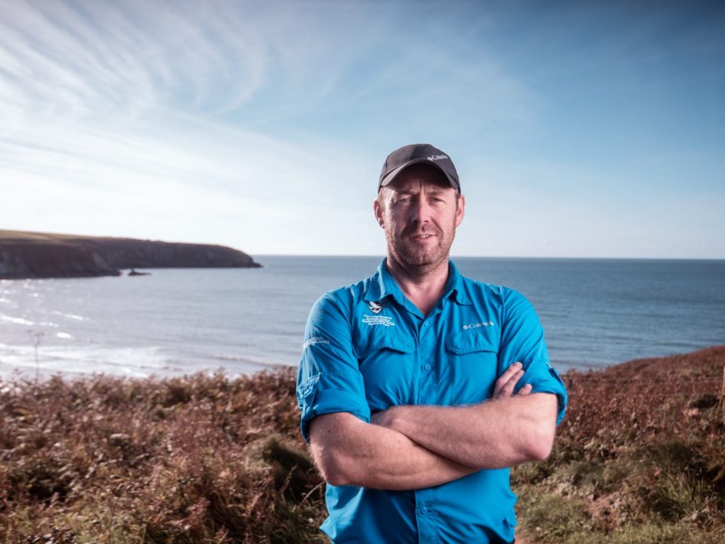 Pembrokeshire Coast National Park Ranger Richard Vaughan