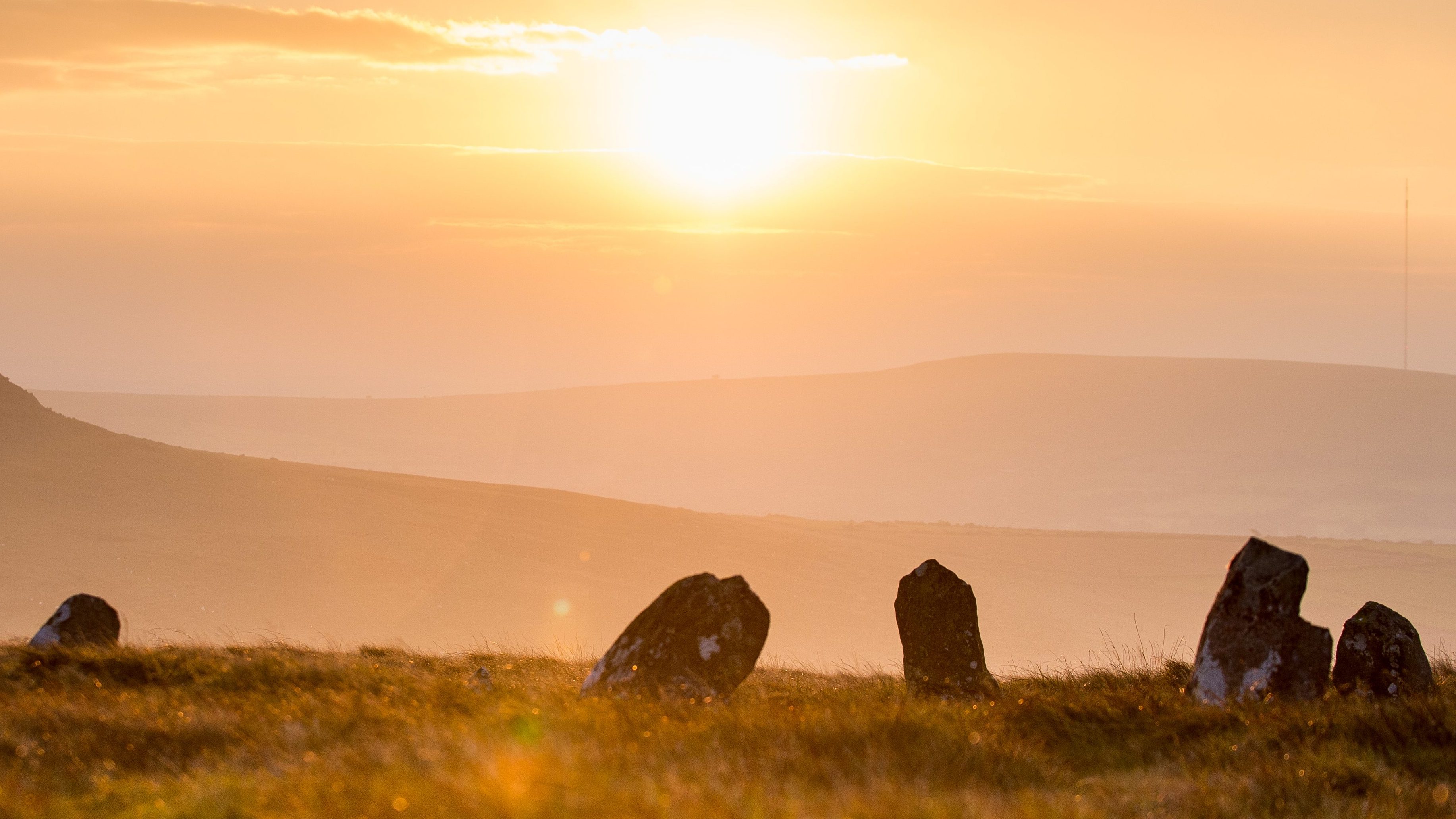 Bedd Arthur stone circle, Preseli Hills