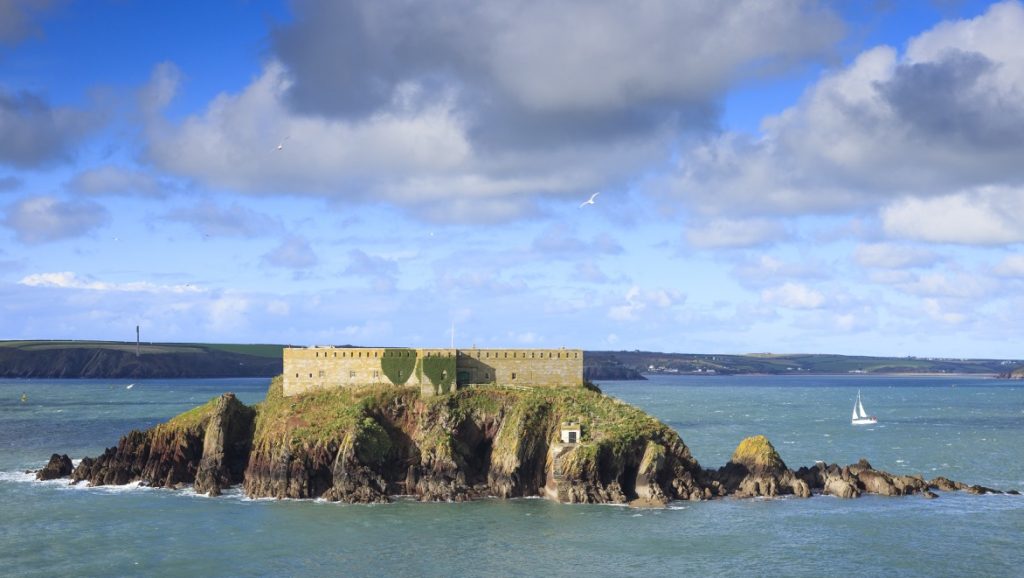 Thorn Island, West Angle Bay