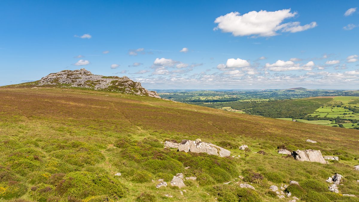 View from Carn Ingli to Ty Canol