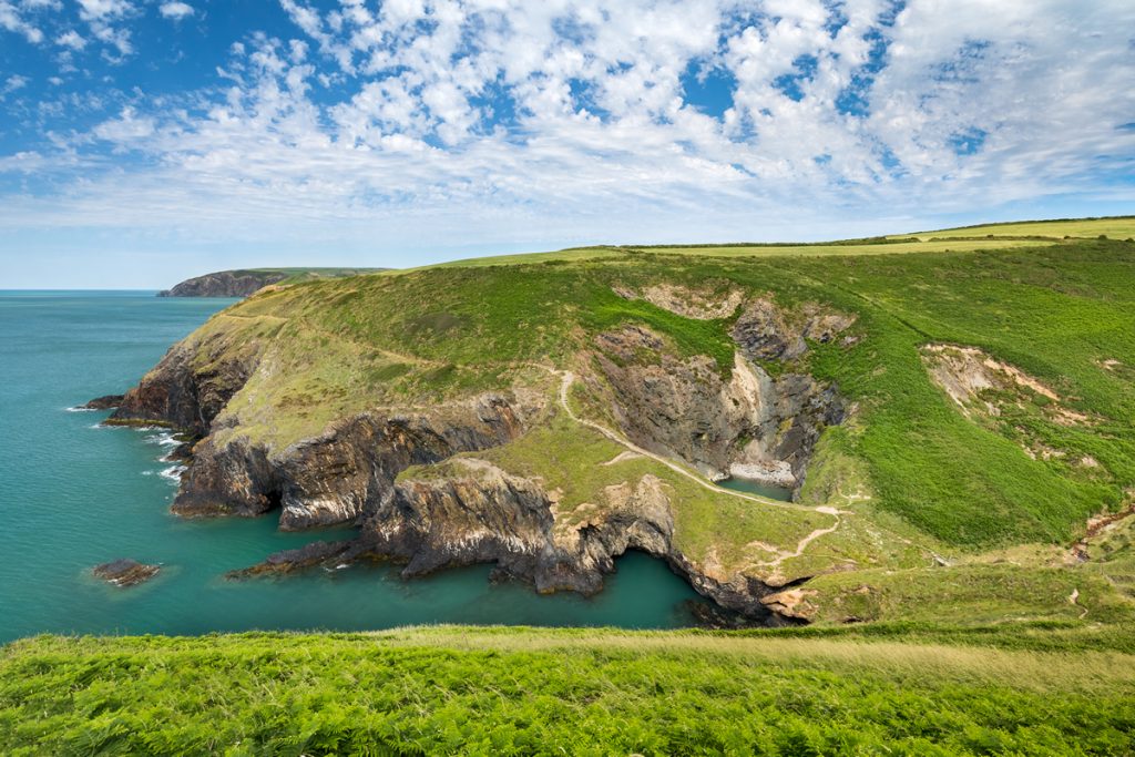 Pwll-y-wrach (Witches Cauldron) near Ceibwr