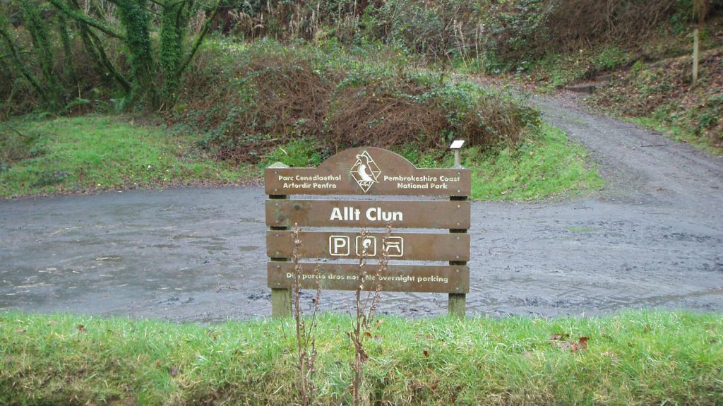 Allt Clun Car Park, Gwaun Valley