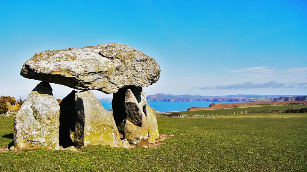 Carreg Samson Cromlech near Abercastle