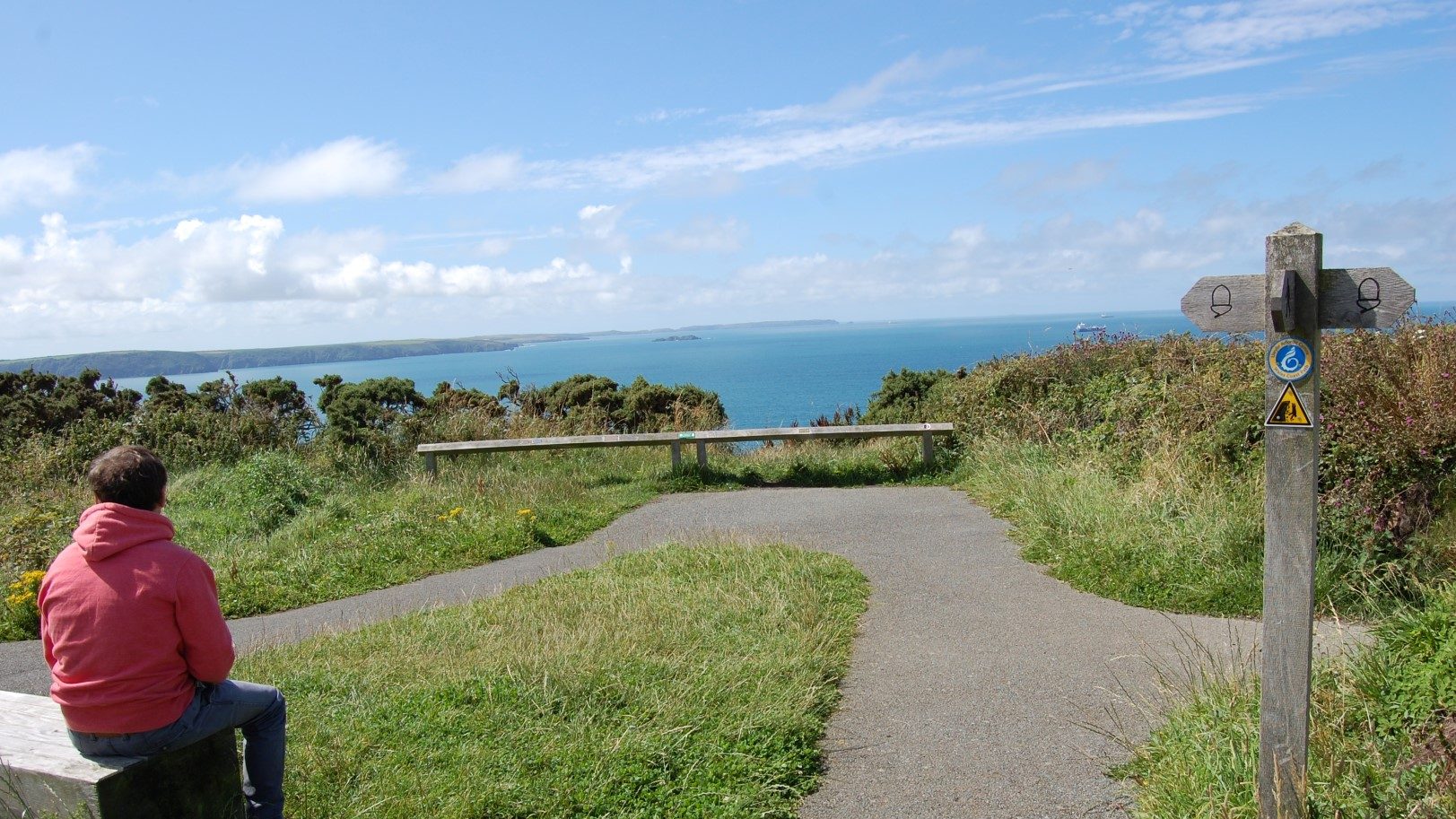 Haroldston Chins easy access route on the Pembrokeshire Coast Path