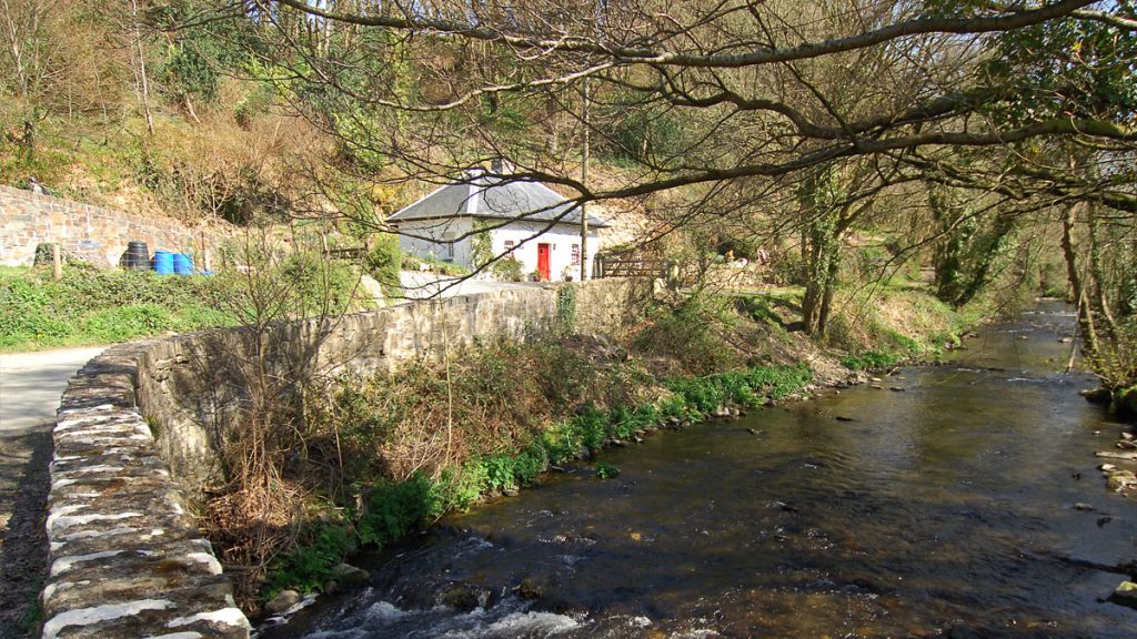 Llanychaer Bridge, Gwaun Valley, Pembrokeshire Coast National Park, Wales, UK