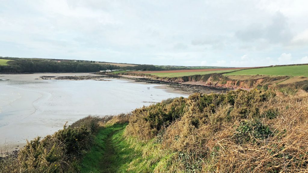 Looking towards Sandy Haven from the Pembrokeshire Coast Path