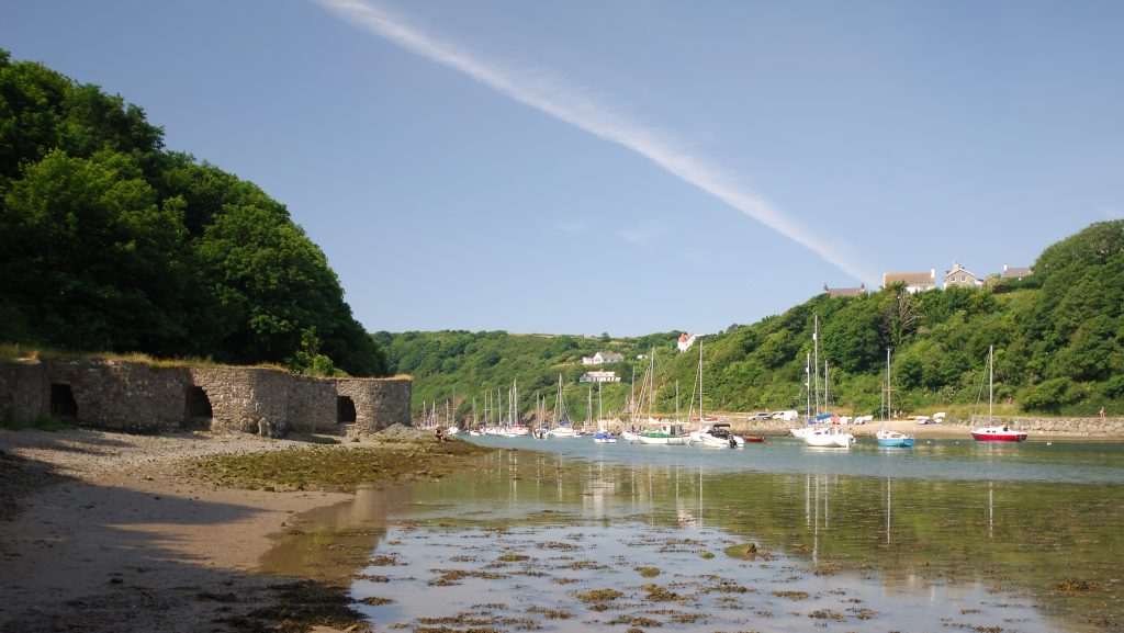 Limekilns in Solva Harbour