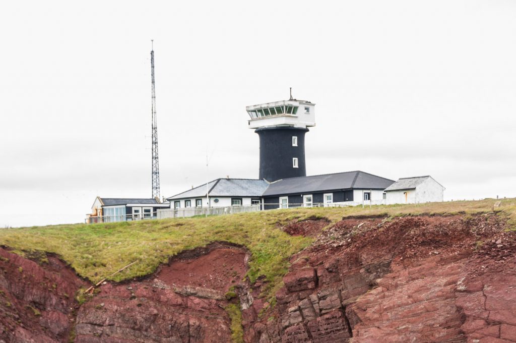 Old lighthouse at St Ann's Head