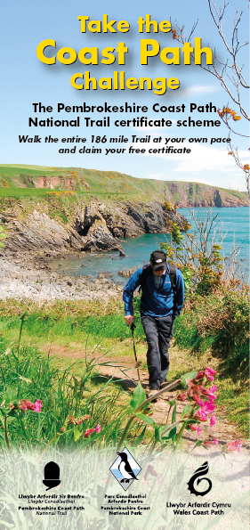 Take the Coast Path Challenge Leaflet Cover