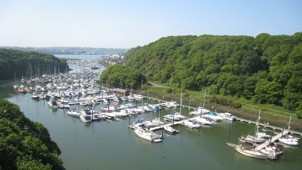 Neyland Marina between Milford Haven and Pembroke Dock