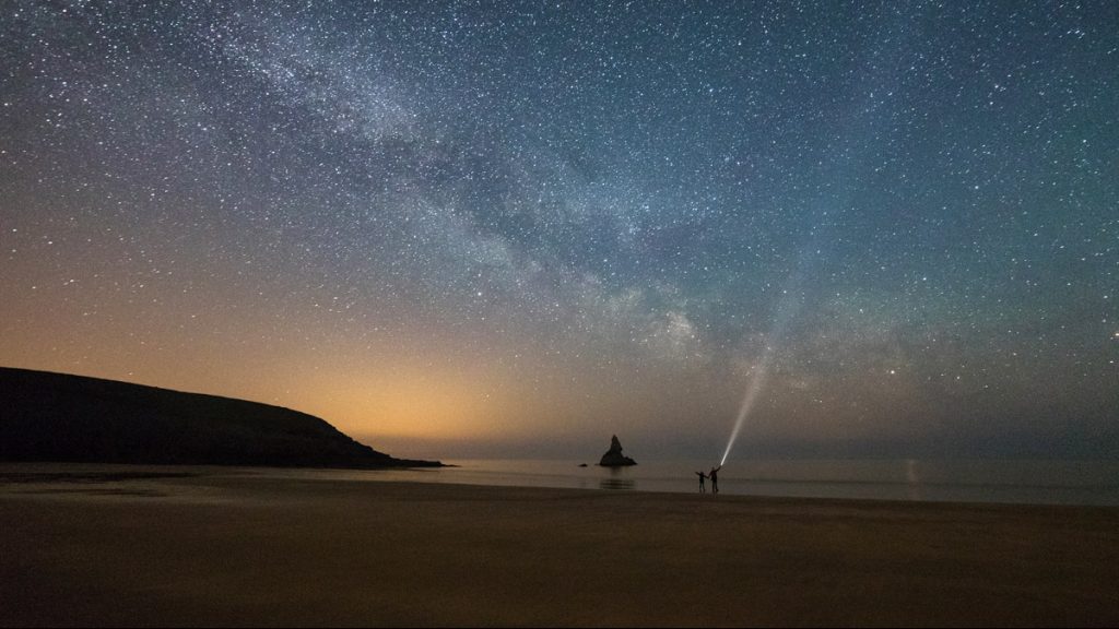 Milky way above Broad Haven South