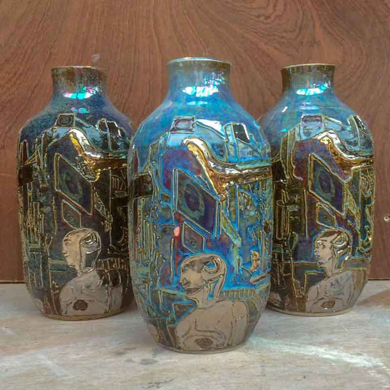 Joe Frowen Ceramic Vases