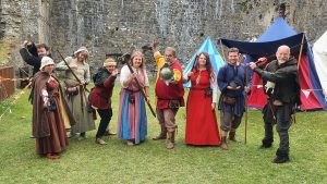 Bowlore at Carew Castle