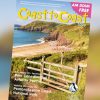 Cover of a magazine titled 'Coast to Coast' which features a coastal scene including a wooden gate across a footpath leading to a sandy beach with red sandstone cliffs in the distance.