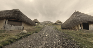 Screenshot of Foel Drygarn viewpoint