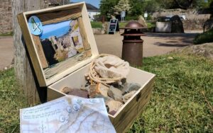 Image of an open treasure chest