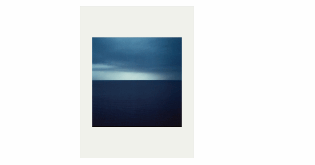 An image of a dark sea horizon